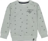 Koko Noko jongens sweater Boats aop Green