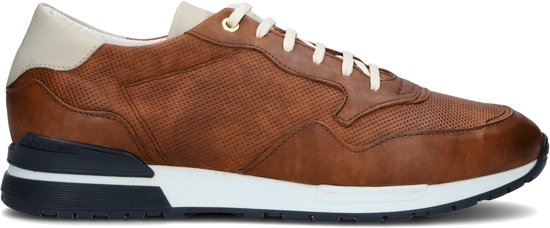 Van Lier Chavar Lage sneakers - Heren - Cognac - Maat 44 | bol.com