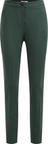 WE Fashion Dames tricot slim fit stretch pantalon