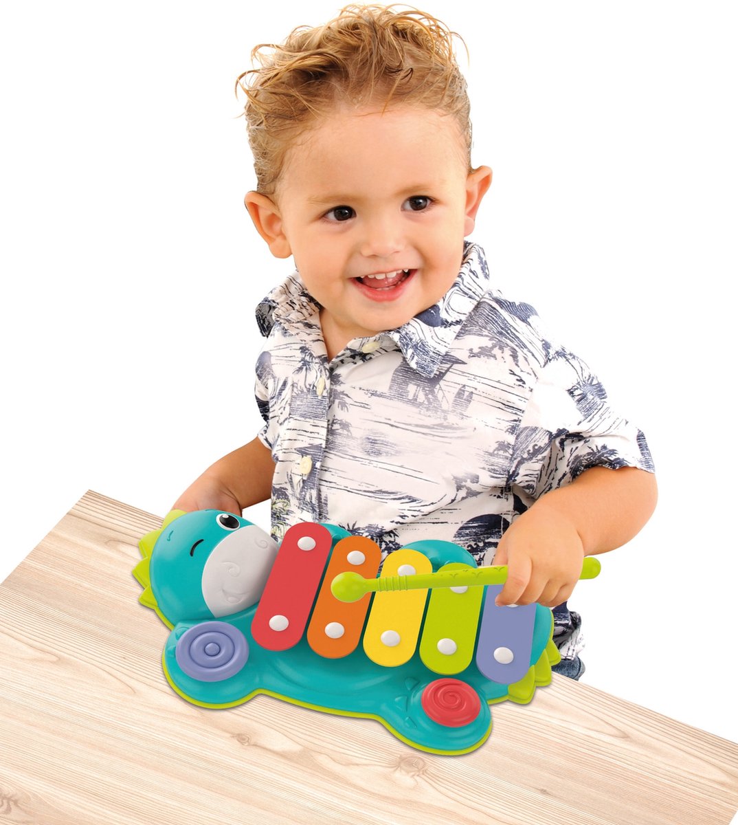 Baby Clementoni - Xylo Dino, speelgoedinstrument — afbeelding 5