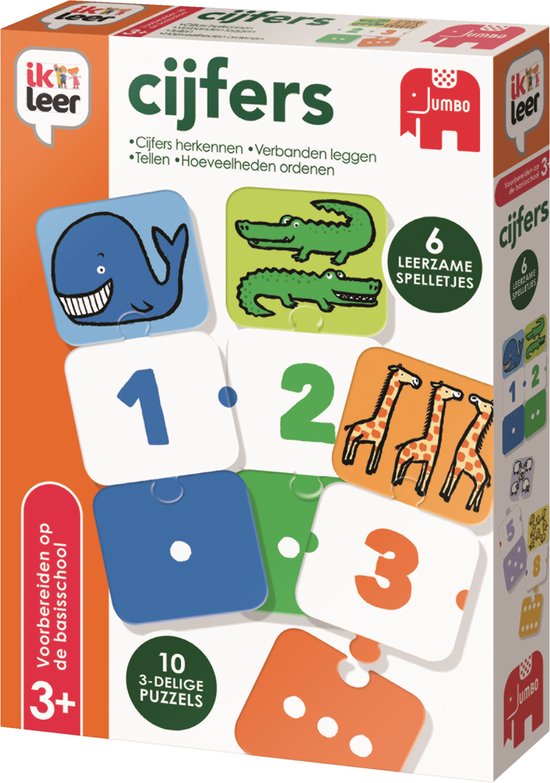 Jumbo - Ik Leer - Cijfers - Educatief spel - Vanaf 3 jaar