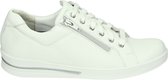 Durea 6253 G - Volwassenen Lage sneakers - Kleur: Wit/beige - Maat: 38.5