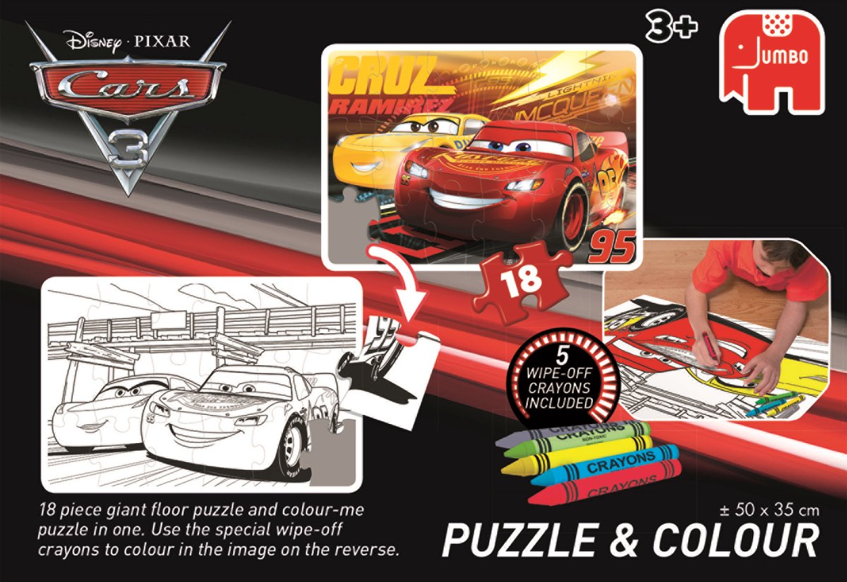 Puzzle Cars 3 104 pièces +6 ans