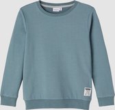 Sweater NKMHONK LS SWEAT UNB NOOS Blauw