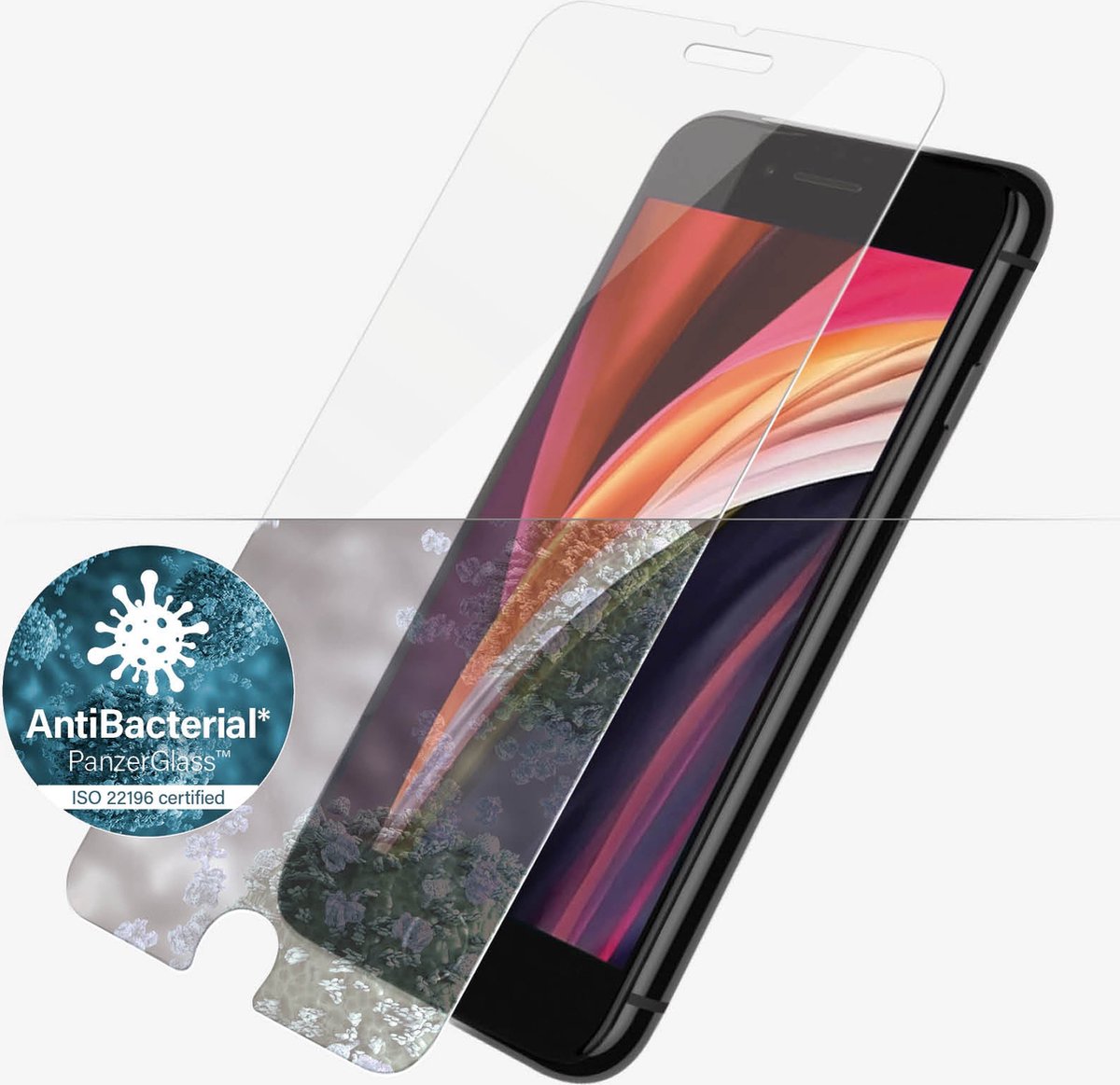 PanzerGlass Apple iPhone SE 2 / 8 / 7 / 6 / 6s Screenprotector Glas