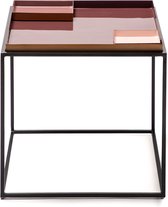 Bijzettafel Famosa 360 paars / roze / roze