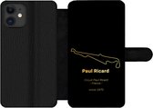 Bookcase Geschikt voor iPhone 11 telefoonhoesje - Frankrijk - F1 - Circuit - Met vakjes - Wallet case met magneetsluiting - Cadeau voor man