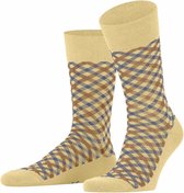 FALKE Sokken Smart Check Heren 12487 - Geel 1025 lime light Heren - 47-50