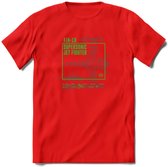 F-18 Vliegtuig T-Shirt | Unisex leger Kleding | Dames - Heren Straaljager shirt | Army F16 | Grappig bouwpakket Cadeau | - Rood - S