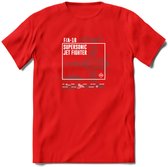 F-18 Vliegtuig T-Shirt | Unisex leger Kleding | Dames - Heren Straaljager shirt | Army F16 | Grappig bouwpakket Cadeau | - Rood - L