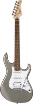 Cort G250 Silver Metallic - Elektrische gitaar - zilver
