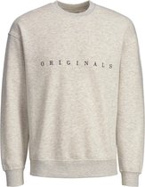 Jack & Jones Jack&Jones Copenhagen Big Sweat Crew Neck Noos White Melange BEIGE M