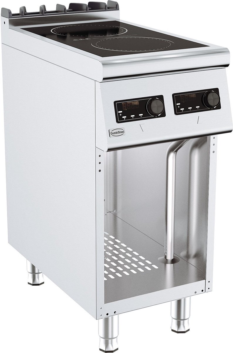 Bol.com Base 700 Inductie Kookunit El. 2 Pl. - CombiSteel 7178.0570 - Horeca & Professioneel aanbieding