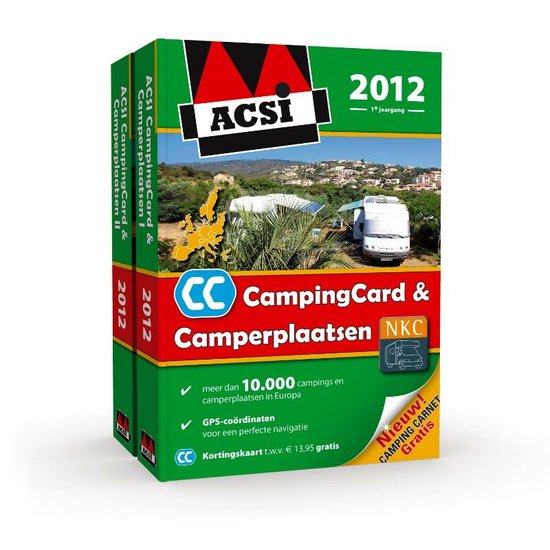 Cover van het boek 'ACSI CampingCard & Camperplaatsen  / 2012' van  Nvt.