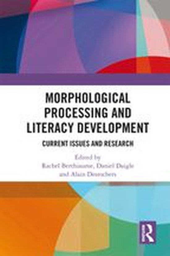 Routledge Research in Literacy - Morphological Processing an ... - cover