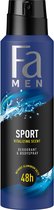 Fa - Deodorant Spray Sport (Anti-Stains Deodorant) 150 ml - 150ml
