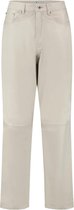 Goosecraft Broek Gc Cleo Pants 102221027 Antiqwht Dames Maat - L