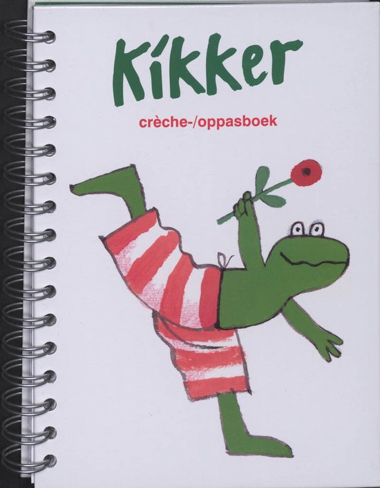 Cover van het boek 'Max Velthuys Kikker creche/oppasboek'
