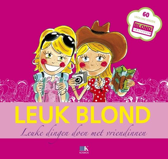 Cover van het boek 'Leuk blond cadeau-editie' van Femque van Geffen en Janneke Dröge