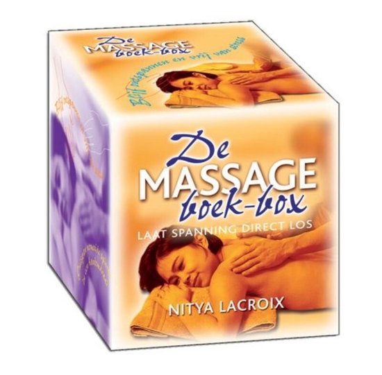 Cover van het boek 'De Massage boek-box' van N. Lacroix