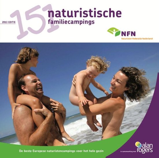 Cover van het boek '151 Naturistische familiecampings / deel 2013'