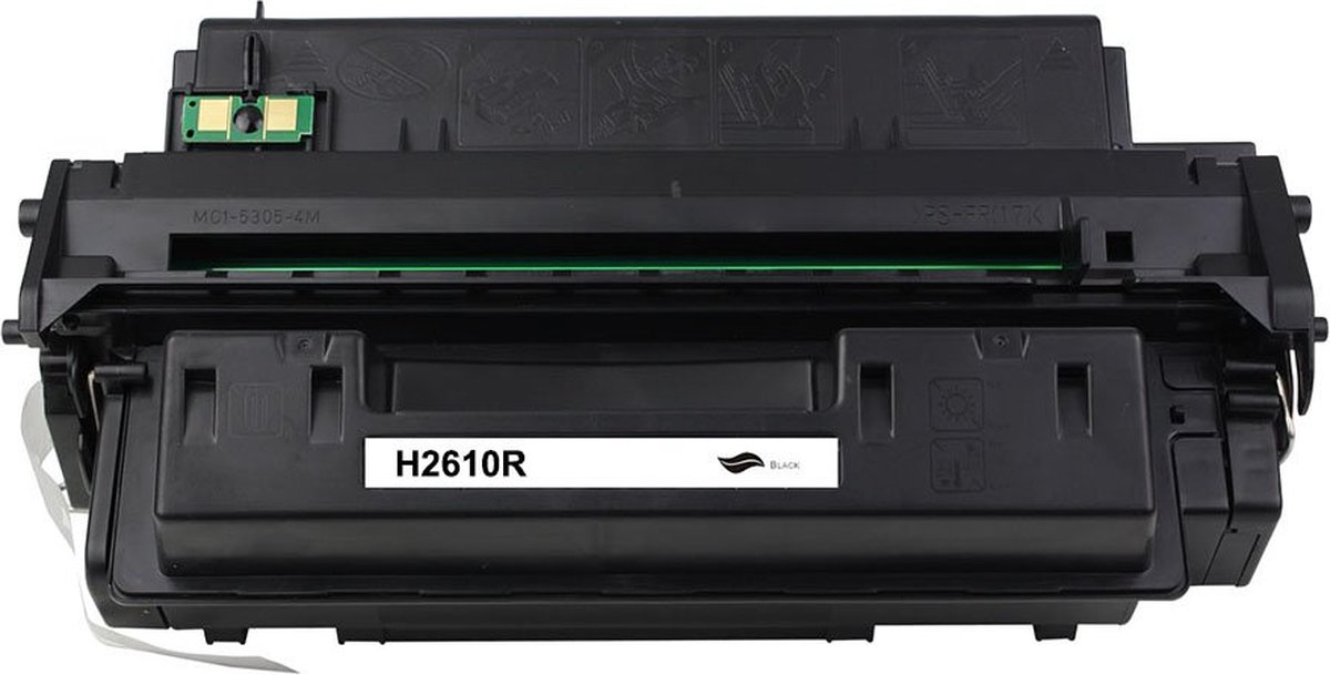 HP Q2610A Tonercartridge Zwart - 6000 Pagina's - Huismerk Compatible - LaserJet 2300 2300D 2300DN 2300DTN 2300L 2300N - Q2610A compatible - Q2610A alternatief HP inktcartridge