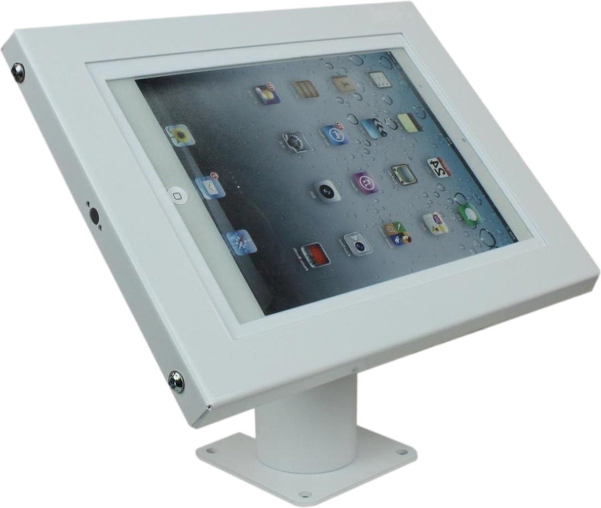 Tablethouder - tabletstandaard - standaard tablet - ipad houder - tablet tafelstandaard - houder voor tablet - voor tablets tussen 12-13 inch - wit