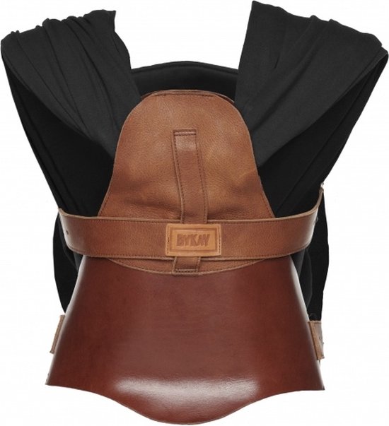 Bykay Draagzak Carrier Bruin Leer/zwart