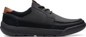 Clarks - Heren schoenen - Ashcombe Craft - G - Zwart - maat 10,5