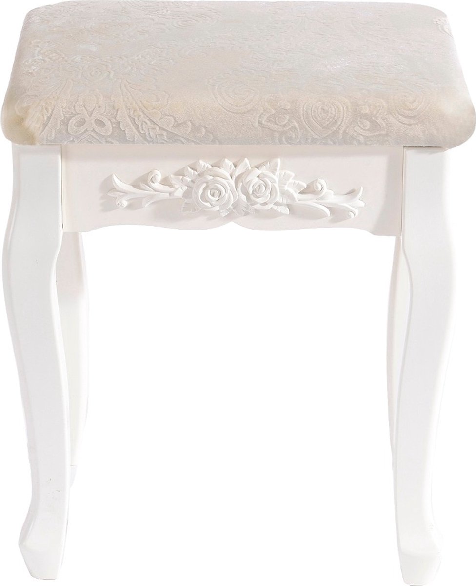 Tabouret de maquillage Kamyra® pour coiffeuse - Chaise, tabouret, tabouret  - Robuste