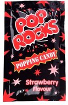 Pop Rocks Knettersnoep met aardbeismaak 50 st