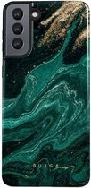 Burga Tough Hardcase voor de Samsung Galaxy S21 - Emerald Pool