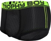 Andrew Christian Trophy Boy Mesh Boxer Zwart - MAAT M - Heren Ondergoed - Boxershort voor Man - Mannen Boxershort