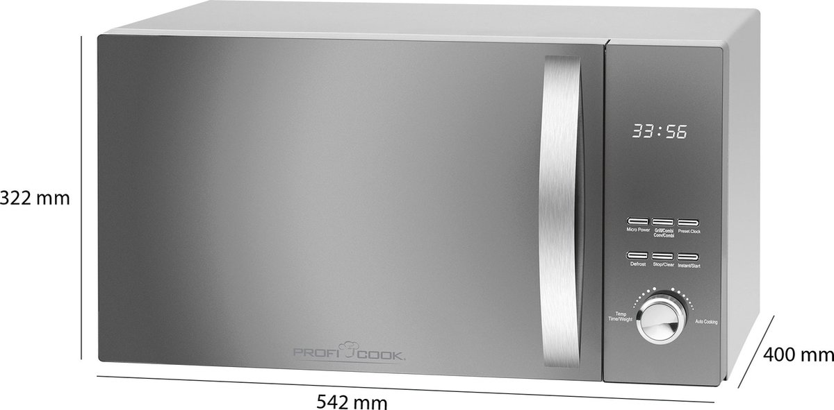 ProfiCook 3-in-1 Combi Magnetron thumbnail 6