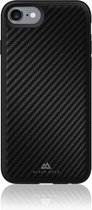 Black Rock Cover Material Real Carbon Voor Apple IPhone 6/6S/7/8 Zwart