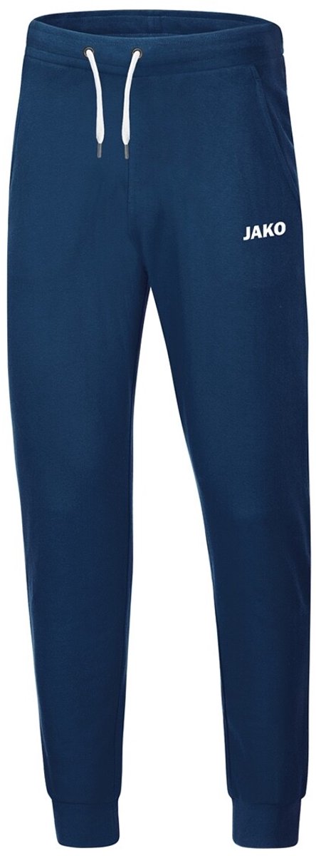 Jako - Jogging trouser Base with cuffs - Joggingbroek Base met boord - XXL - Blauw