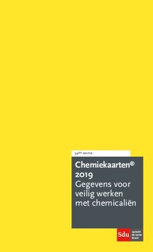 Chemiekaarten 2019 2019 - cover