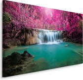 Schilderij - Betoverende waterval, premium print