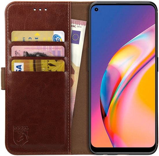Housse étui Portefeuille Pour Oppo A54 5G / A74 5G – Avec Film écran – Marque Htdmobiles – Neuf