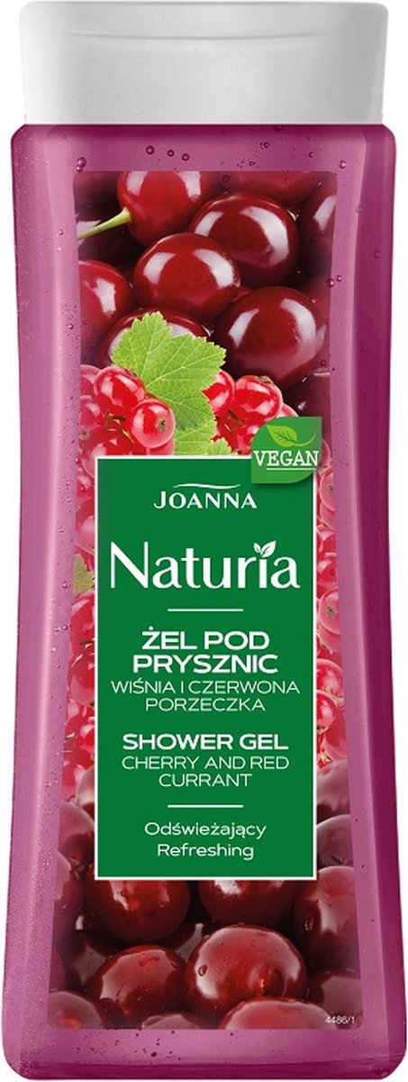 Joanna - Naturia Refreshing Shower Gel Refreshing Shower Gel Cherry & Red