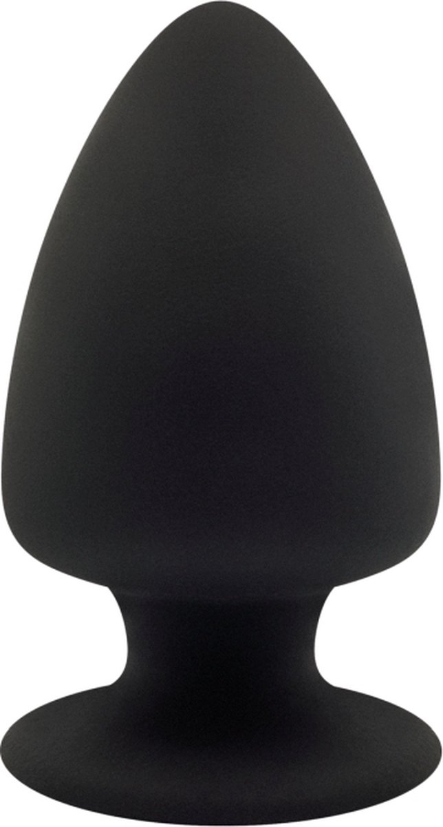 SILEXD - Anaal Plug Model 1 - 9 x 5,2 cm - Zwart