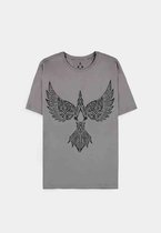 Assassin's Creed - Sýnin Rune Bird Heren T-shirt - L - Grijs