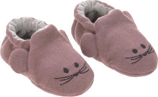 Lässig Baby Shoes GOTS - Little Chums Mouse (One Size)