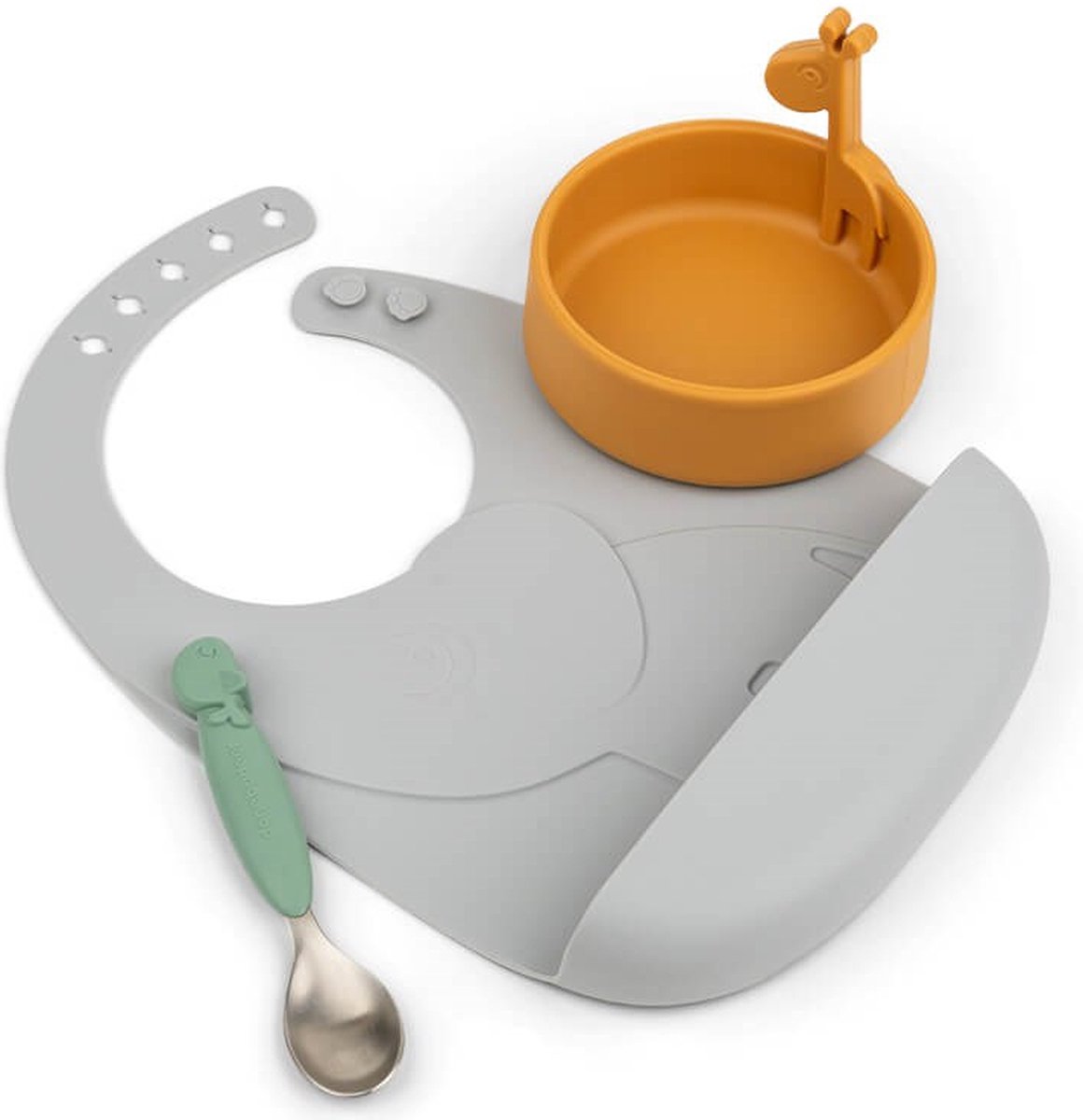 Done By Deer Peekaboo First Meal Set Deer Friends Colour Mix Done By Deer Peekaboo First Meal Set Deer Friends Colour Mix
