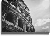 Walljar - Het Colloseum III - Muurdecoratie - Canvas schilderij