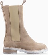 Tango | Cate 20-c beige high chelsea boot - natural sole | Maat: 39