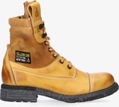 Yellow cab | Utah 34-b men yellow high lace up boot - black sole | Maat: 40