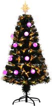Kerstboom dennenboom met LED 2 lichtkleuren 130 takpunten Ø45x 120 h cm