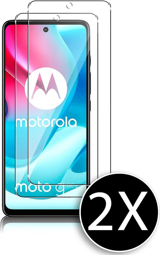 HB Glas Geschikt voor Motorola Moto G60S - Screenprotector Glas Gehard Tempered Glass - 2 Stuks