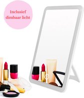 Zizza® Spiegel met Verlichting Touchscreen - Make-up Spiegel - Spiegel - Met dimbaar licht